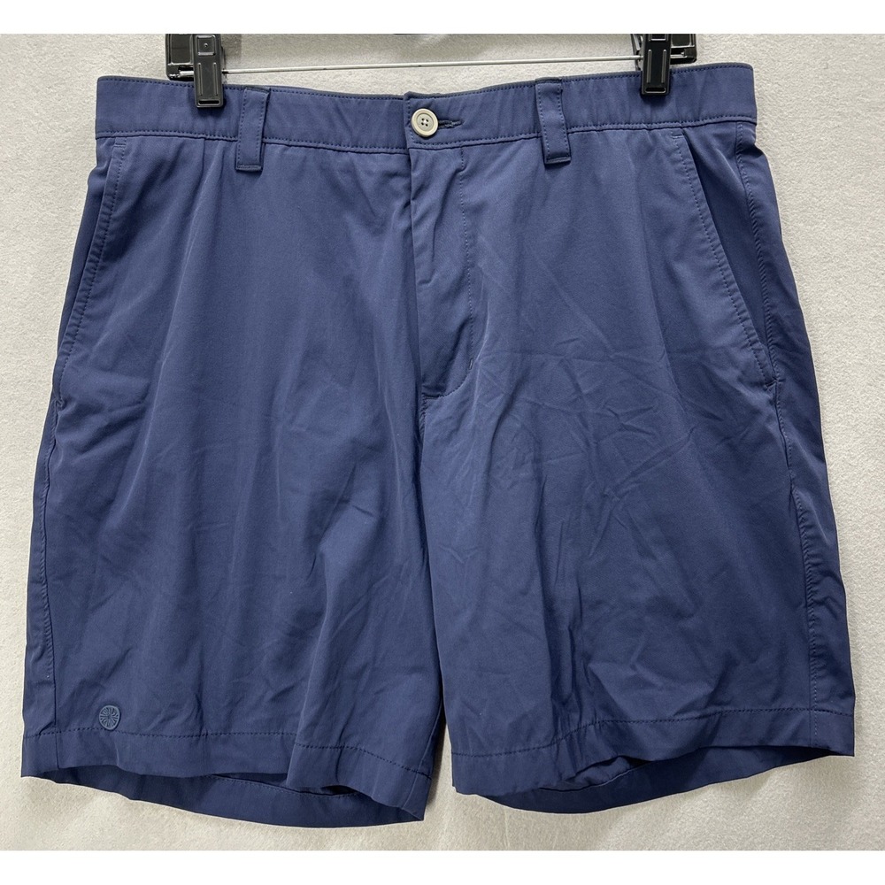 Southern Tide x Lilly Pulitzer Shorts Mens 36 Navy Blue Brrr Golf Performance